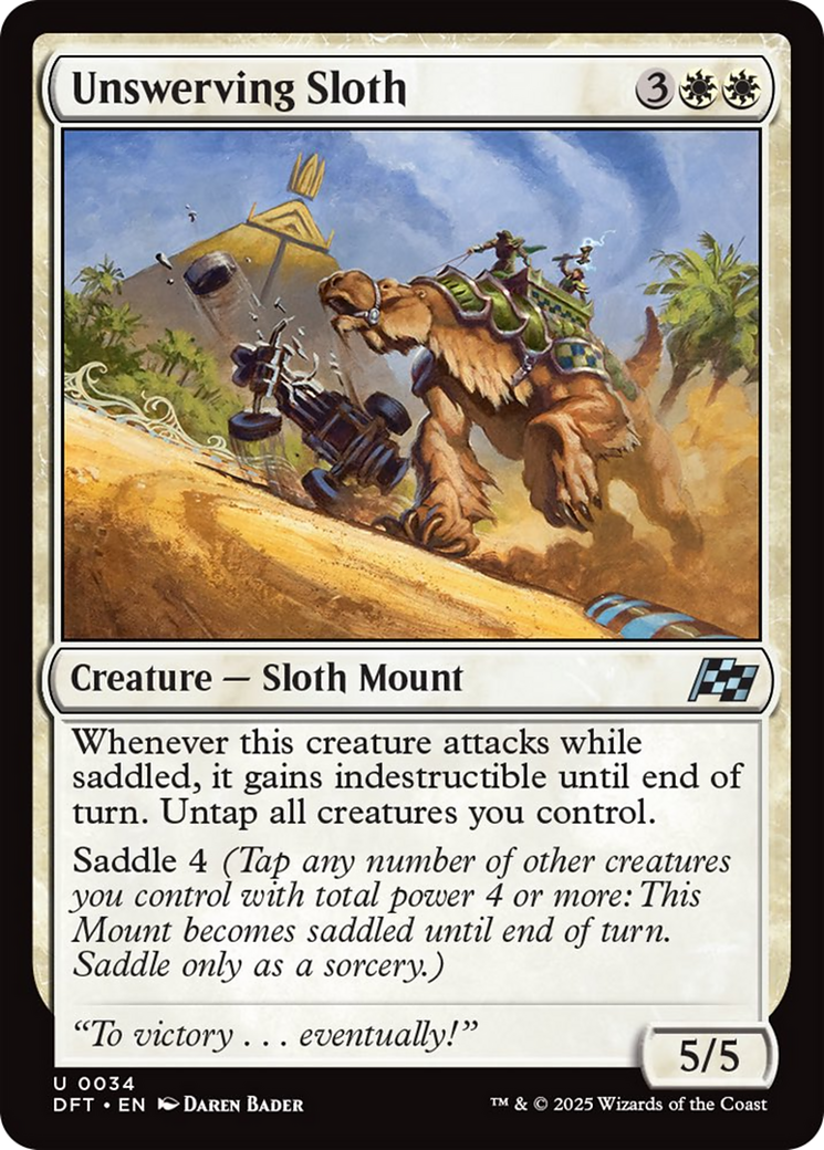Unswerving Sloth [Aetherdrift] | Black Swamp Games