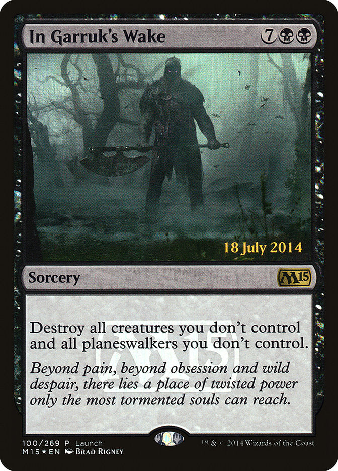 In Garruk's Wake [Magic 2015 Prerelease Promos] | Black Swamp Games
