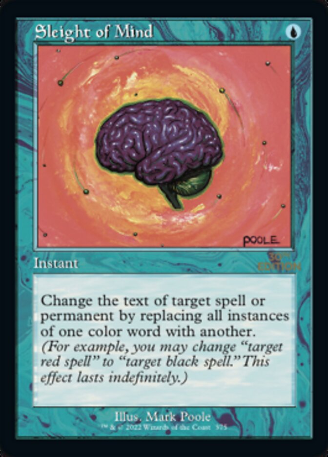 Sleight of Mind (Retro) [30th Anniversary Edition] | Black Swamp Games