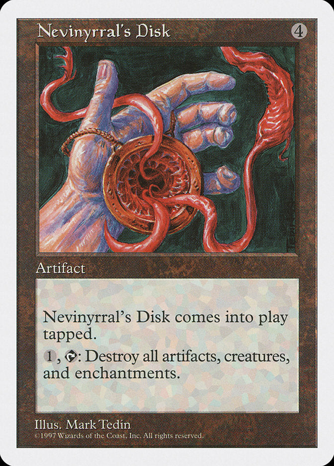 Nevinyrral's Disk [Fifth Edition] | Black Swamp Games