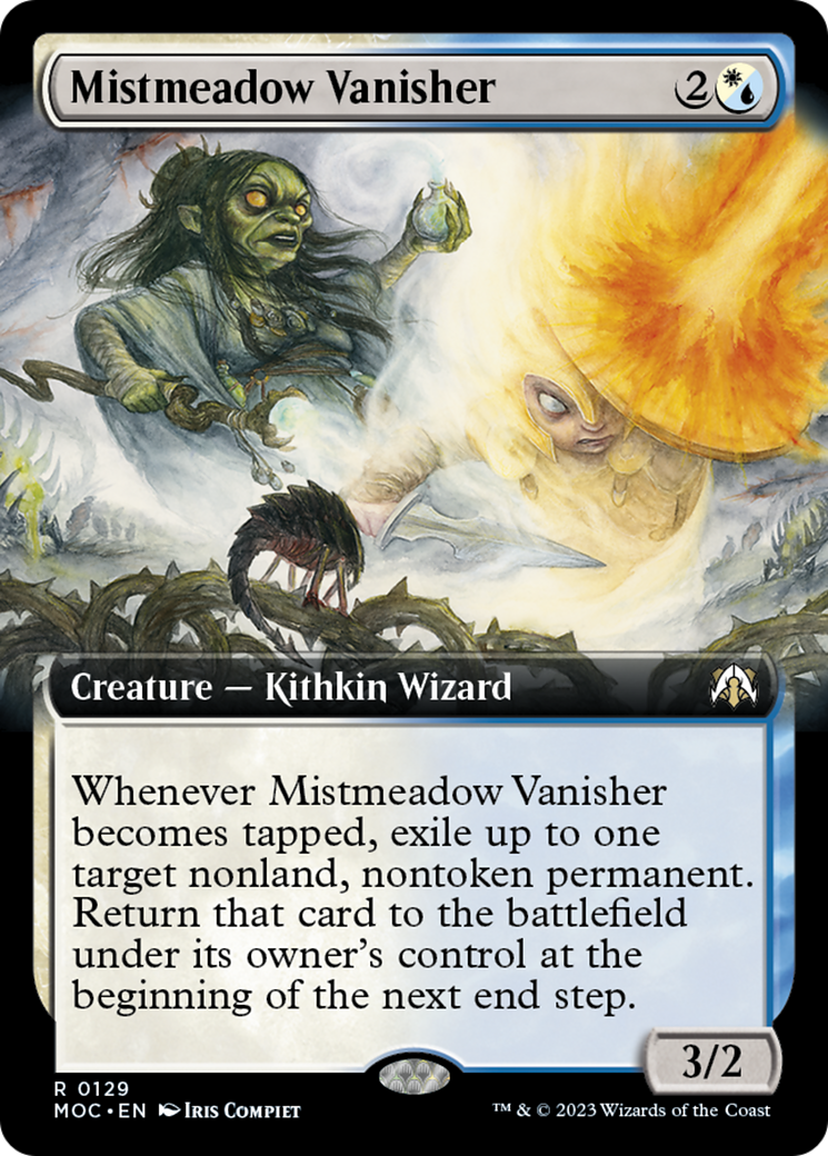 Mistmeadow Vanisher (Extended Art) [March of the Machine Commander] | Black Swamp Games