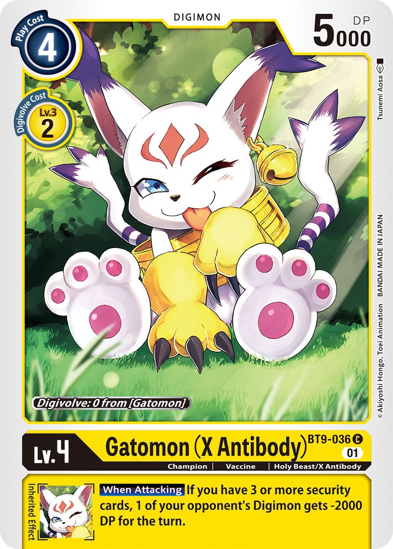 Gatomon (X Antibody) [BT9-036] [X Record] | Black Swamp Games