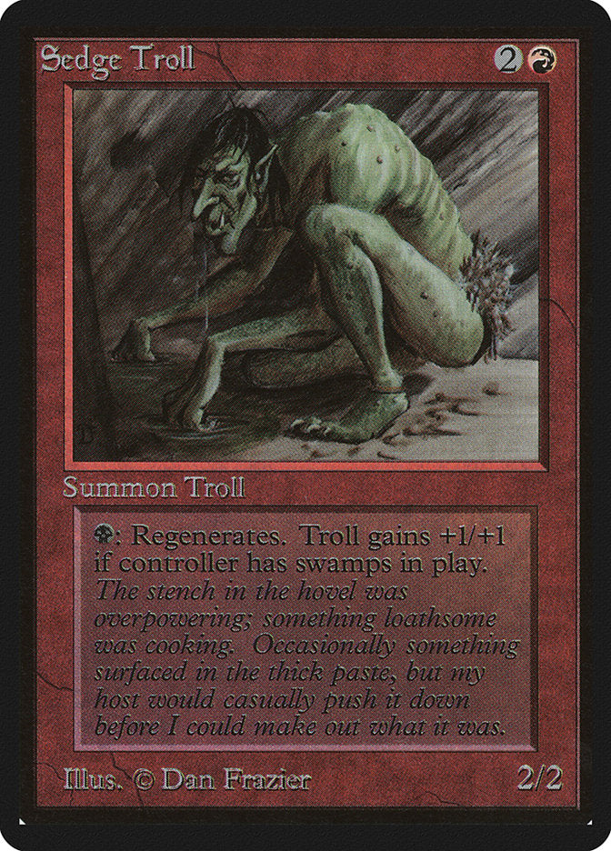 Sedge Troll [Beta Edition] | Black Swamp Games
