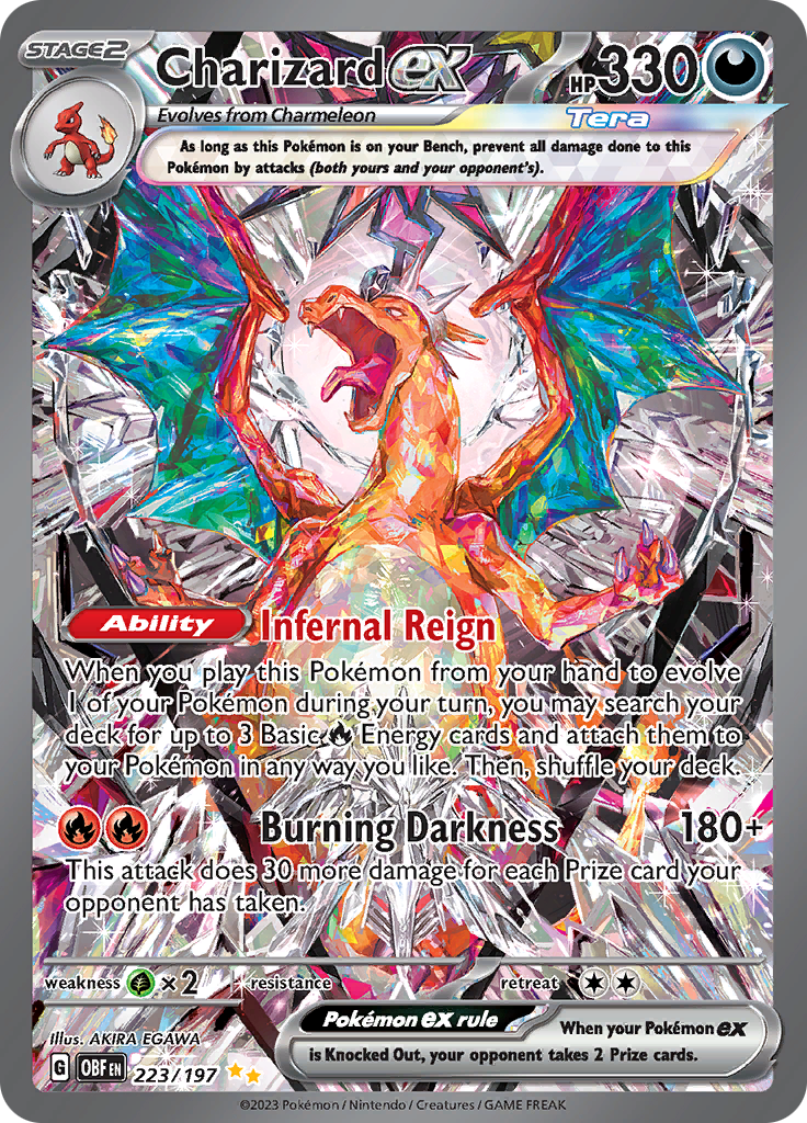 Charizard ex (223/197) [Scarlet & Violet: Obsidian Flames] | Black Swamp Games