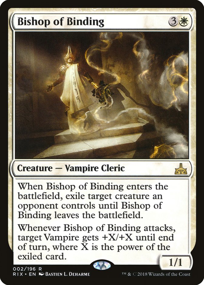 Bishop of Binding [Rivals of Ixalan] | Black Swamp Games