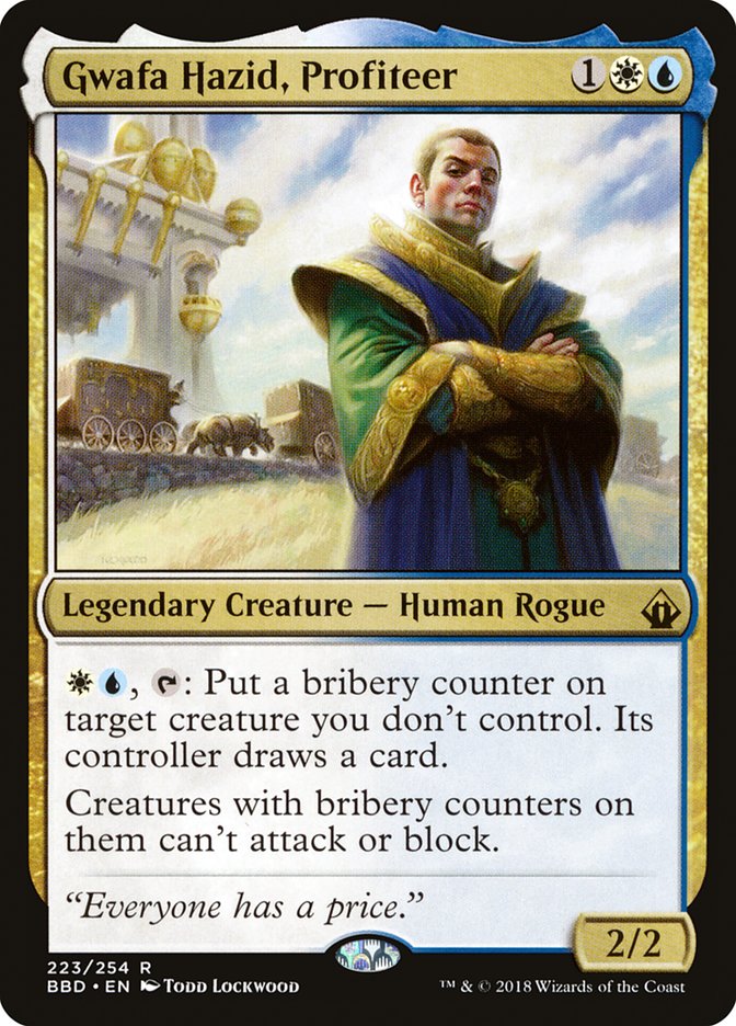 Gwafa Hazid, Profiteer [Battlebond] | Black Swamp Games