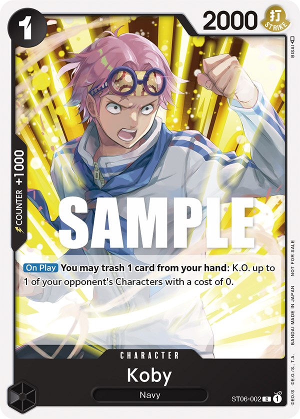 Koby (Promotion Pack 2023) [One Piece Promotion Cards] | Black Swamp Games