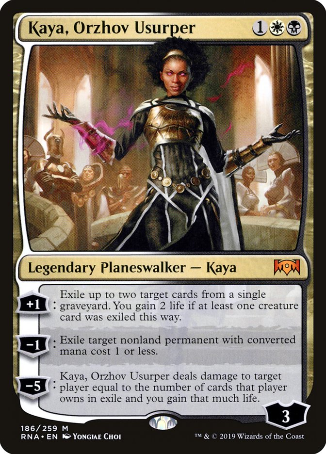 Kaya, Orzhov Usurper [Ravnica Allegiance] | Black Swamp Games