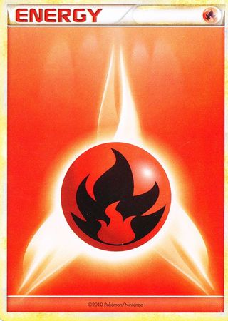 Fire Energy (2010 Unnumbered HGSS Style) [League & Championship Cards] | Black Swamp Games