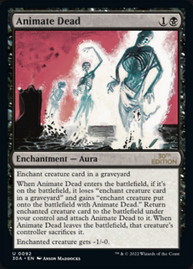 Animate Dead [30th Anniversary Edition] | Black Swamp Games