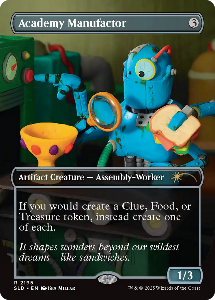 Academy Manufactor (Rainbow Foil) [Secret Lair Drop Series] | Black Swamp Games