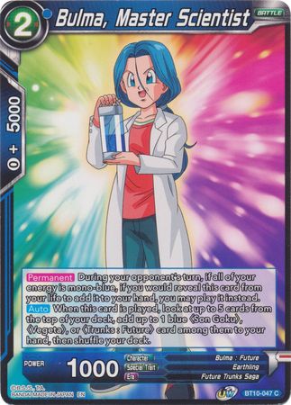 Bulma, Master Scientist (BT10-047) [Rise of the Unison Warrior 2nd Edition] | Black Swamp Games