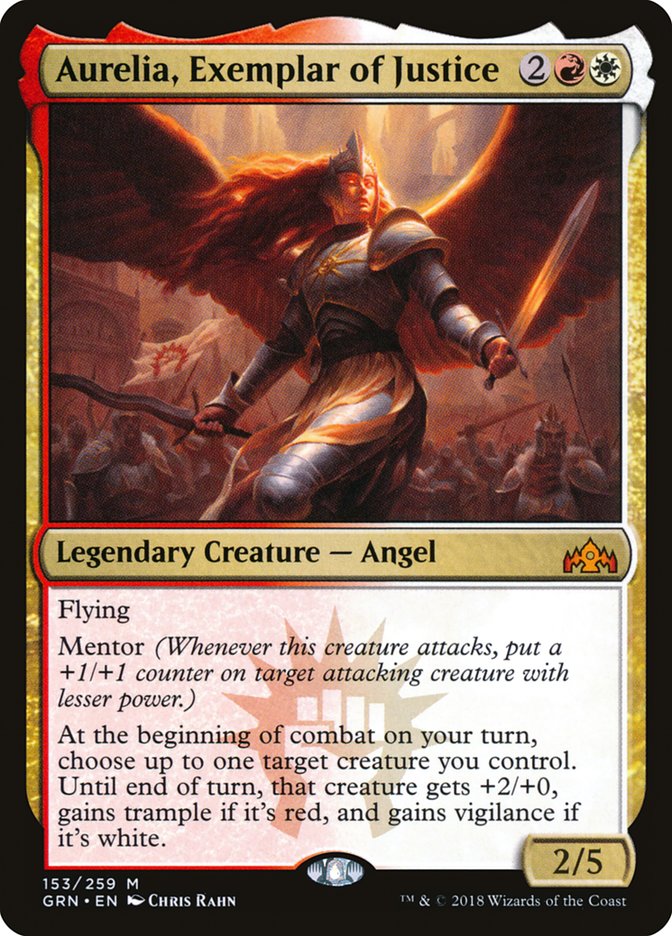 Aurelia, Exemplar of Justice [Guilds of Ravnica] | Black Swamp Games
