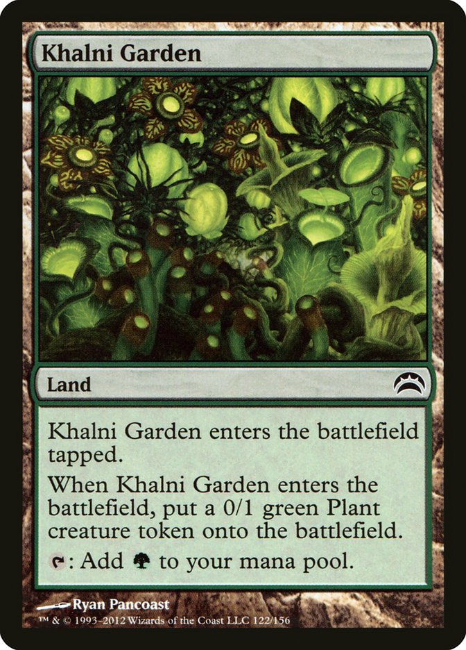 Khalni Garden [Planechase 2012] | Black Swamp Games