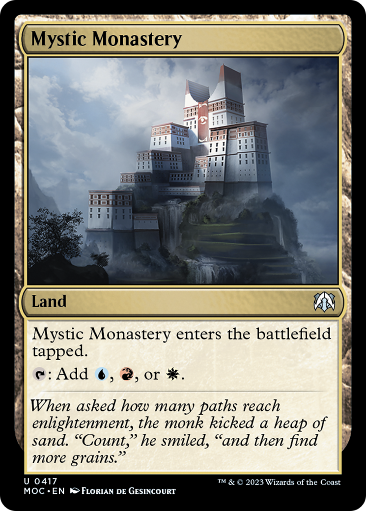 Mystic Monastery [March of the Machine Commander] | Black Swamp Games