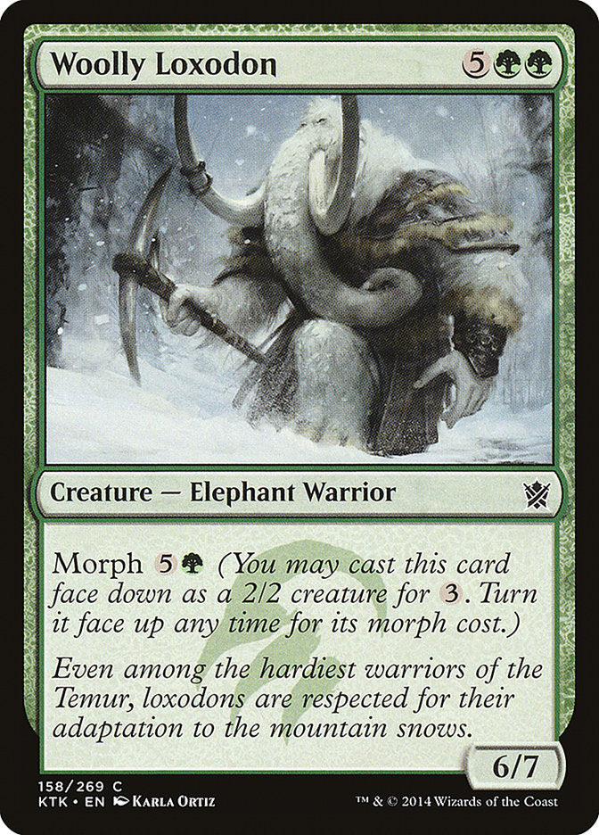 Woolly Loxodon [Khans of Tarkir] | Black Swamp Games