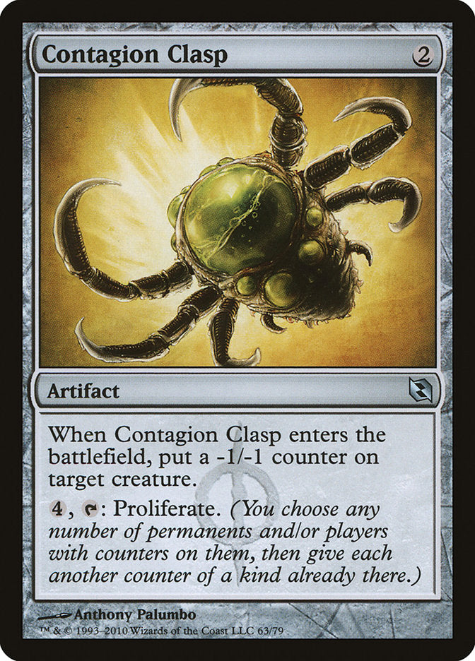 Contagion Clasp [Duel Decks: Elspeth vs. Tezzeret] | Black Swamp Games