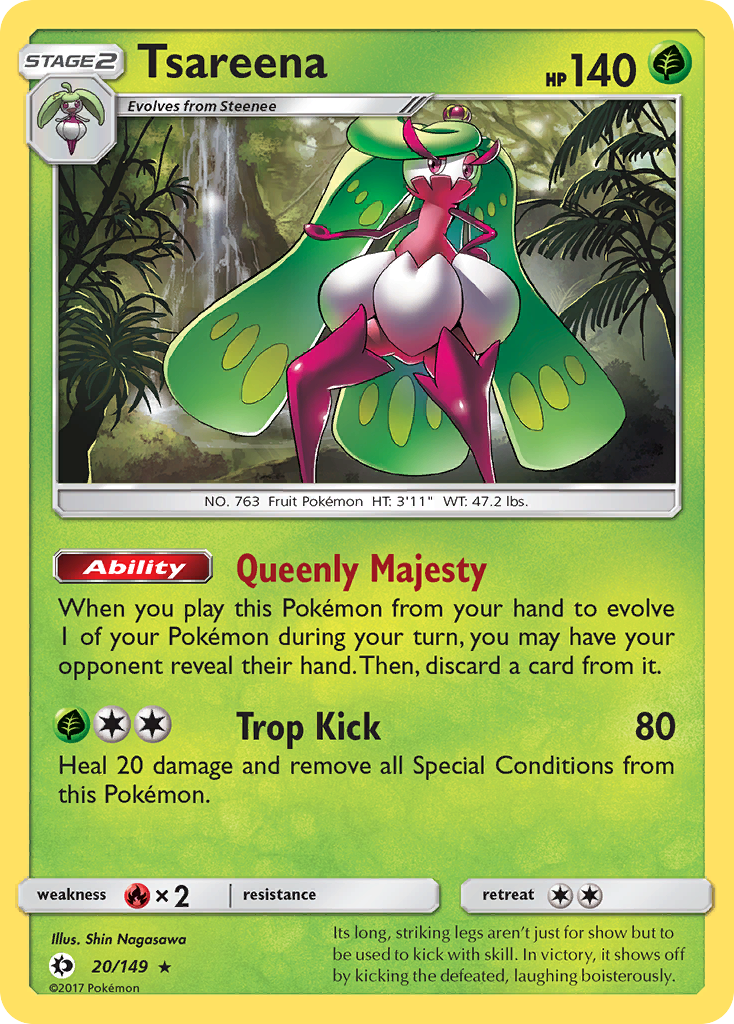Tsareena (20/149) [Sun & Moon: Base Set] | Black Swamp Games