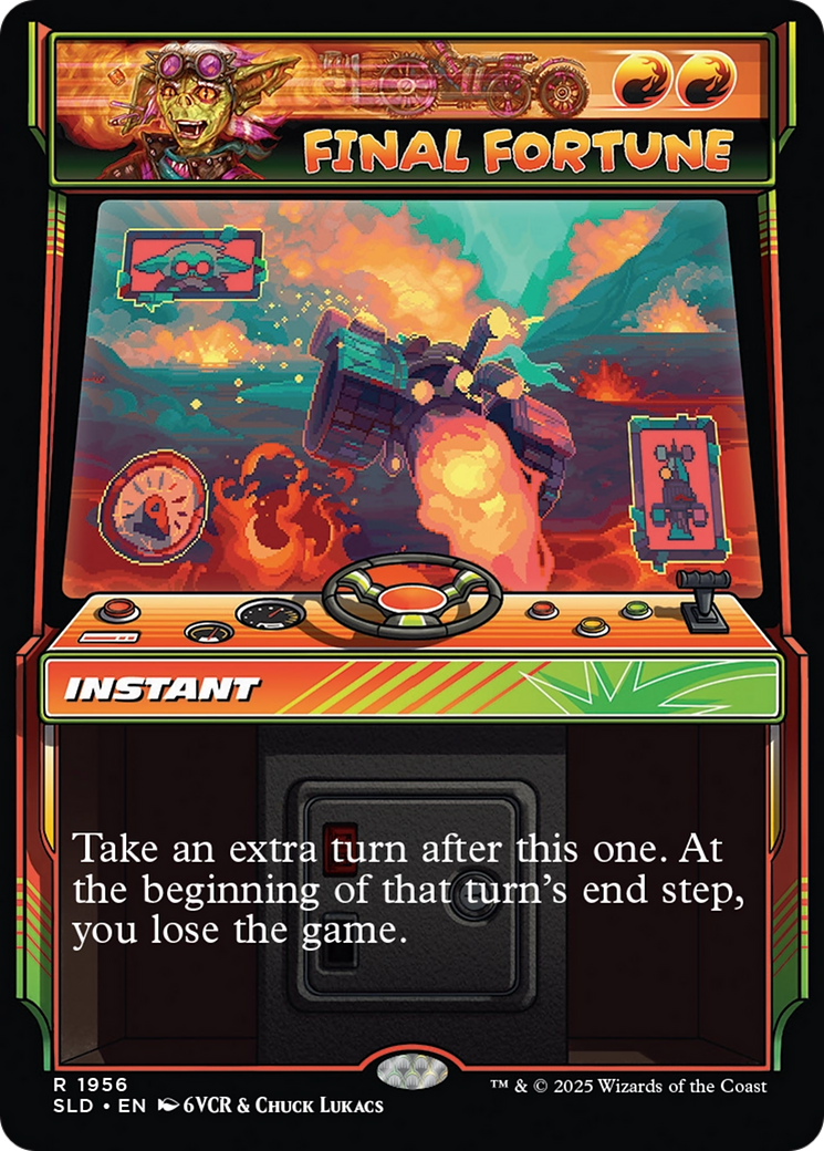 Final Fortune (Rainbow Foil) [Secret Lair Drop Series] | Black Swamp Games