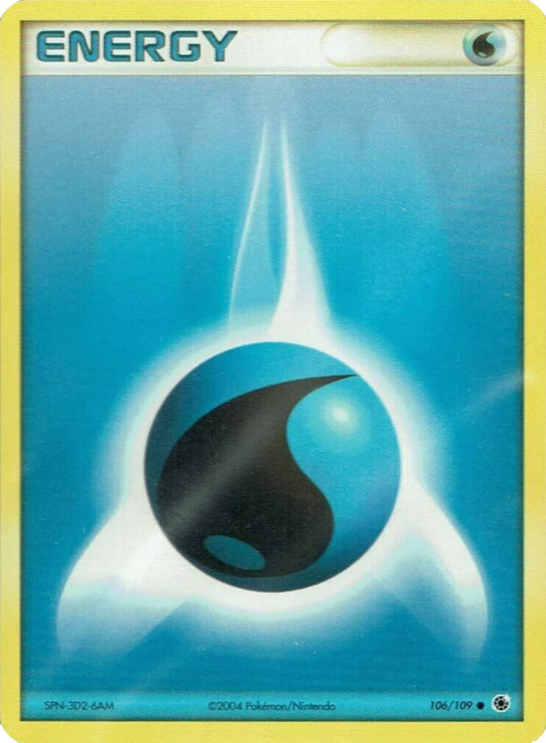 Water Energy (106/109) [EX: Battle Stadium] | Black Swamp Games