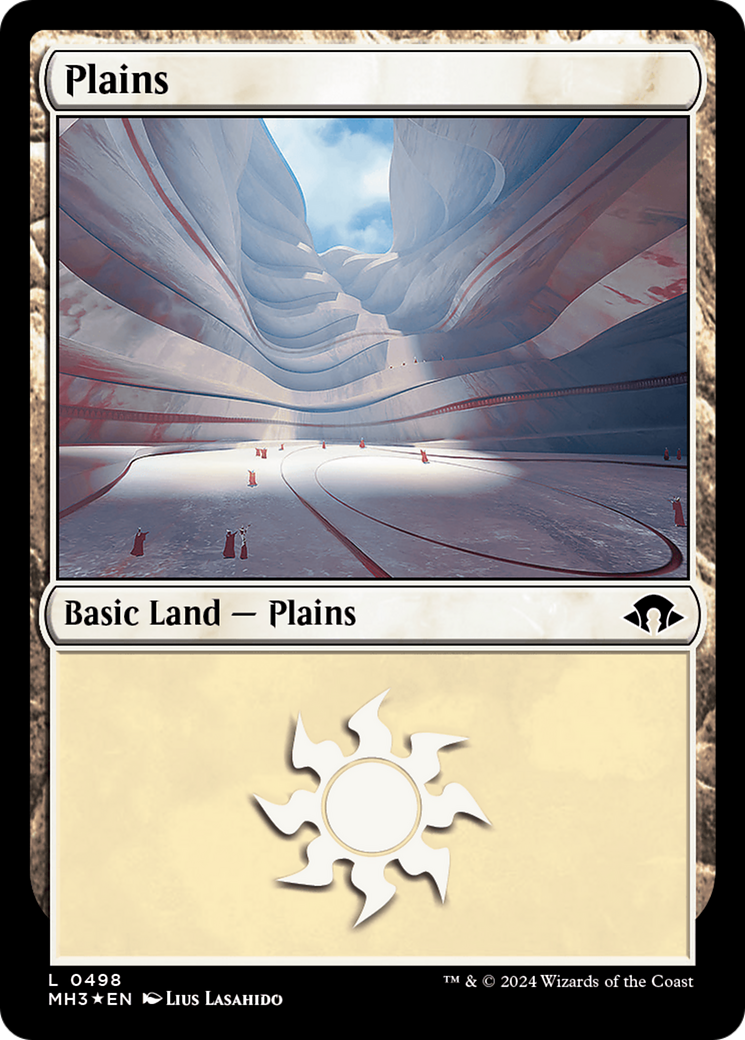 Plains (0498) (Ripple Foil) [Modern Horizons 3] | Black Swamp Games