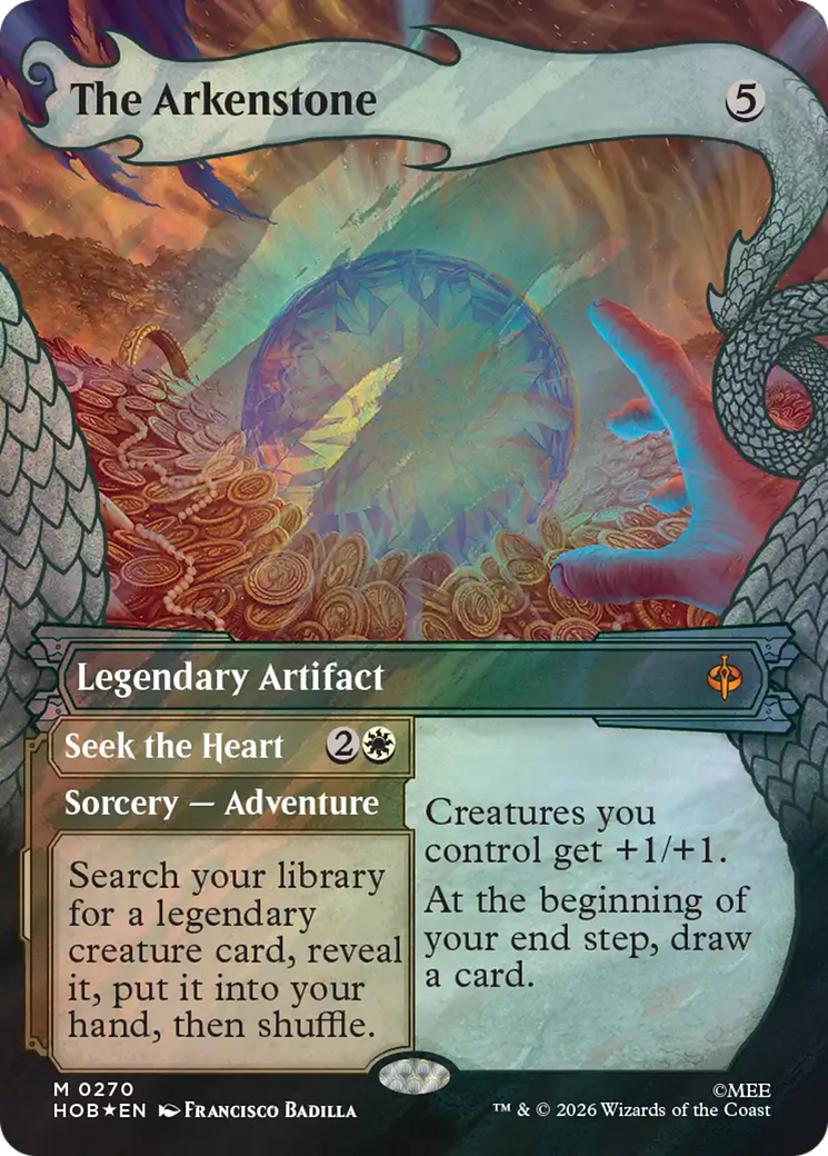 The Arkenstone (Showcase) (Surge Foil) [The Hobbit] | Black Swamp Games