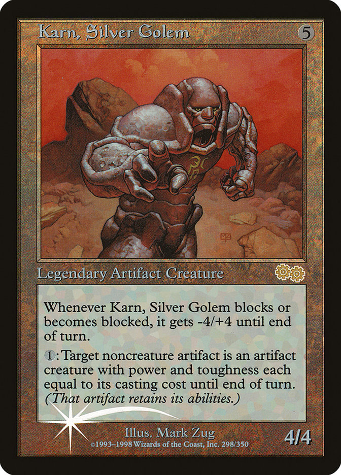 Karn, Silver Golem [Arena League 1999] | Black Swamp Games
