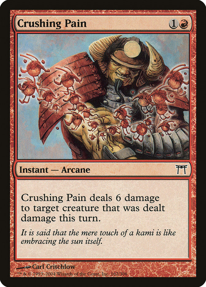 Crushing Pain [Champions of Kamigawa] | Black Swamp Games