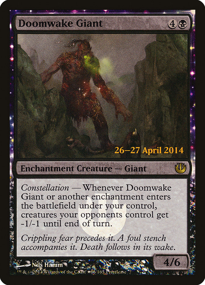 Doomwake Giant [Journey into Nyx Prerelease Promos] | Black Swamp Games