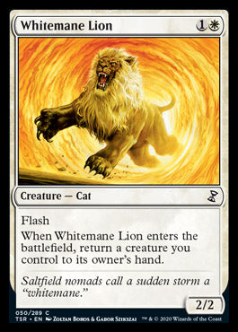 Whitemane Lion [Time Spiral Remastered] | Black Swamp Games