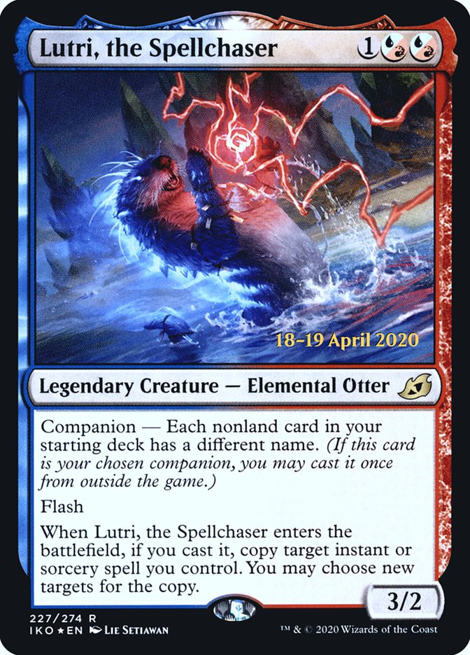 Lutri, the Spellchaser [Ikoria: Lair of Behemoths Prerelease Promos] | Black Swamp Games