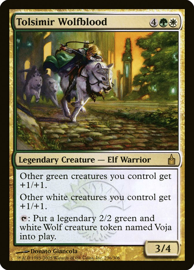 Tolsimir Wolfblood [Ravnica: City of Guilds] | Black Swamp Games