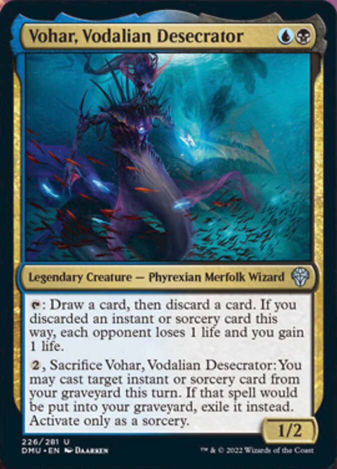 Vohar, Vodalian Desecrator [Dominaria United] | Black Swamp Games
