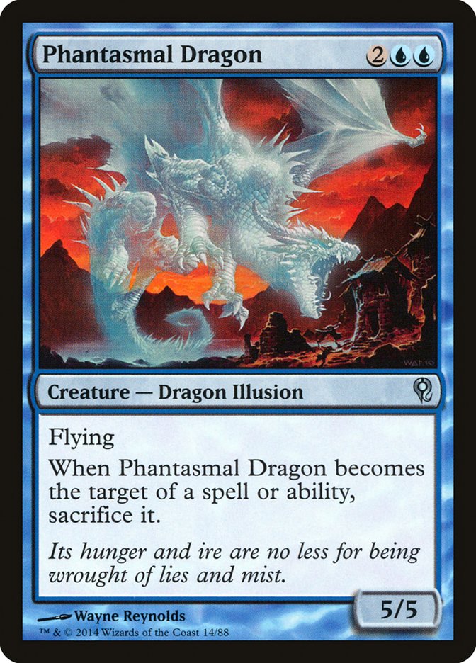 Phantasmal Dragon [Duel Decks: Jace vs. Vraska] | Black Swamp Games