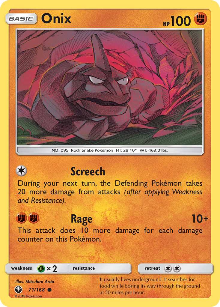 Onix (71/168) [Sun & Moon: Celestial Storm] | Black Swamp Games