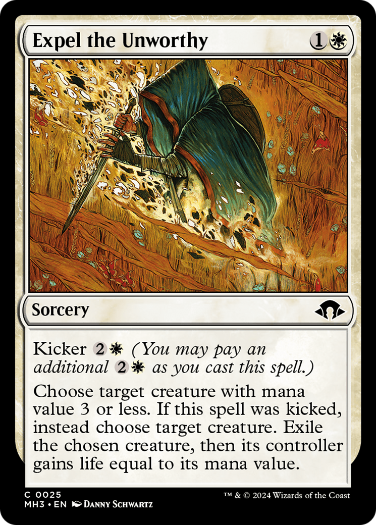 Expel the Unworthy [Modern Horizons 3] | Black Swamp Games