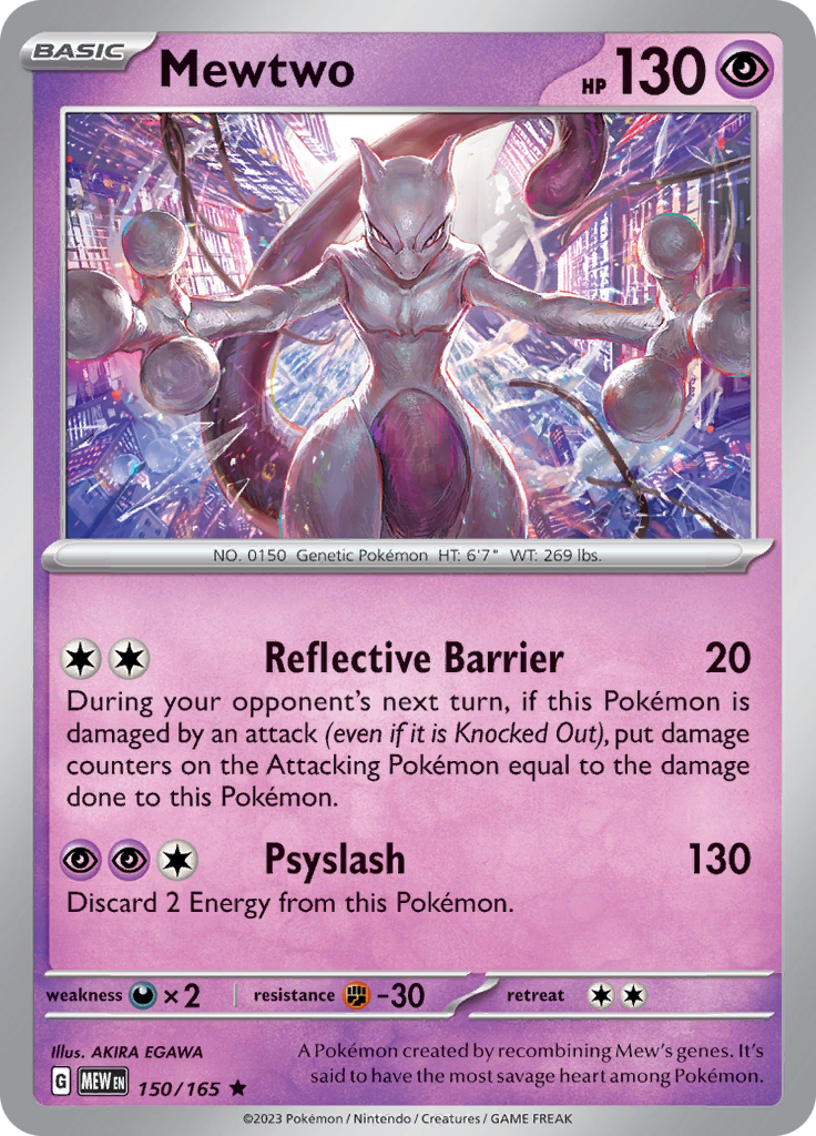 Mewtwo (150/165) [Scarlet & Violet 151] | Black Swamp Games