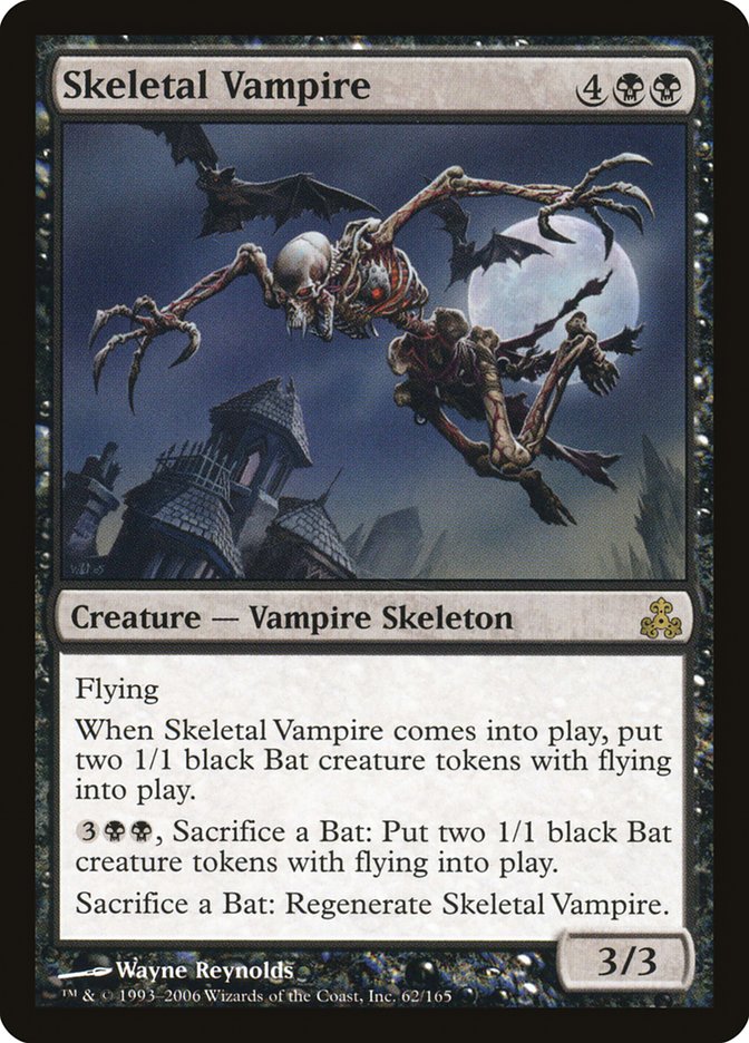 Skeletal Vampire [Guildpact] | Black Swamp Games