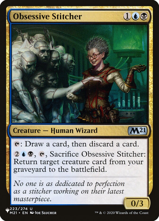 Obsessive Stitcher [The List] | Black Swamp Games