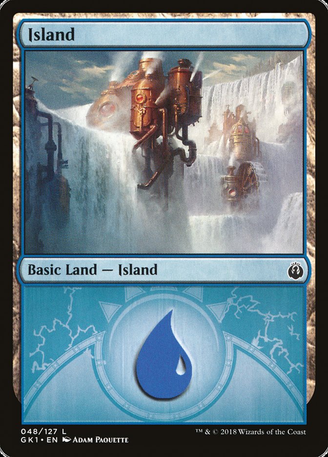 Island (48) [Guilds of Ravnica Guild Kit] | Black Swamp Games
