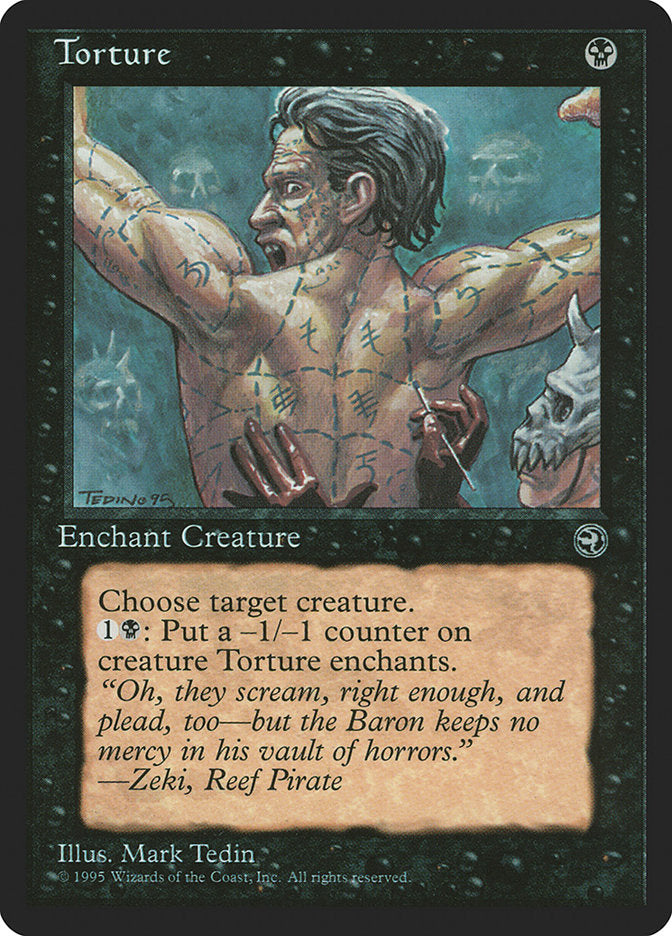 Torture (Zeki Flavor Text) [Homelands] | Black Swamp Games