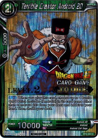 Terrible Creator Android 20 (Level 2) (BT2-093) [Judge Promotion Cards] | Black Swamp Games