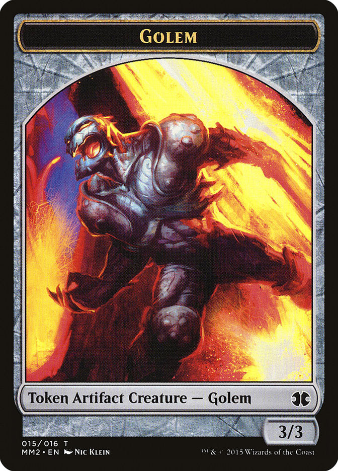 Golem Token [Modern Masters 2015 Tokens] | Black Swamp Games