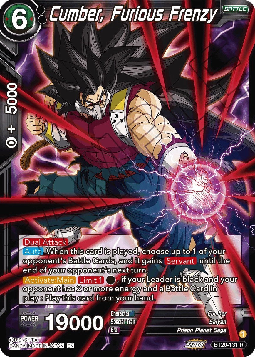 Cumber, Furious Frenzy (BT20-131) [Power Absorbed] | Black Swamp Games