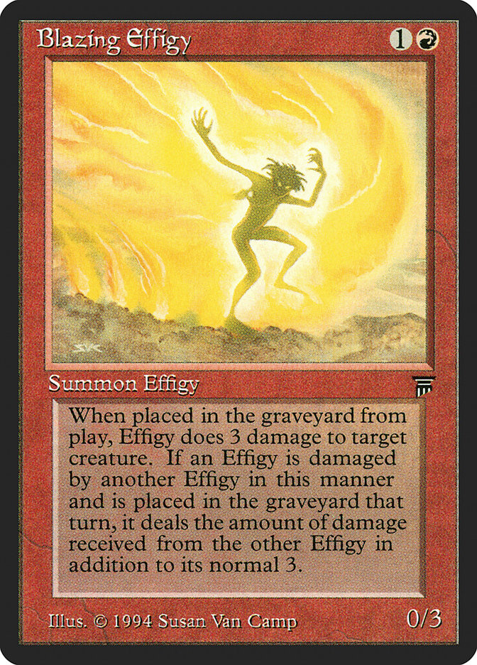 Blazing Effigy [Legends] | Black Swamp Games