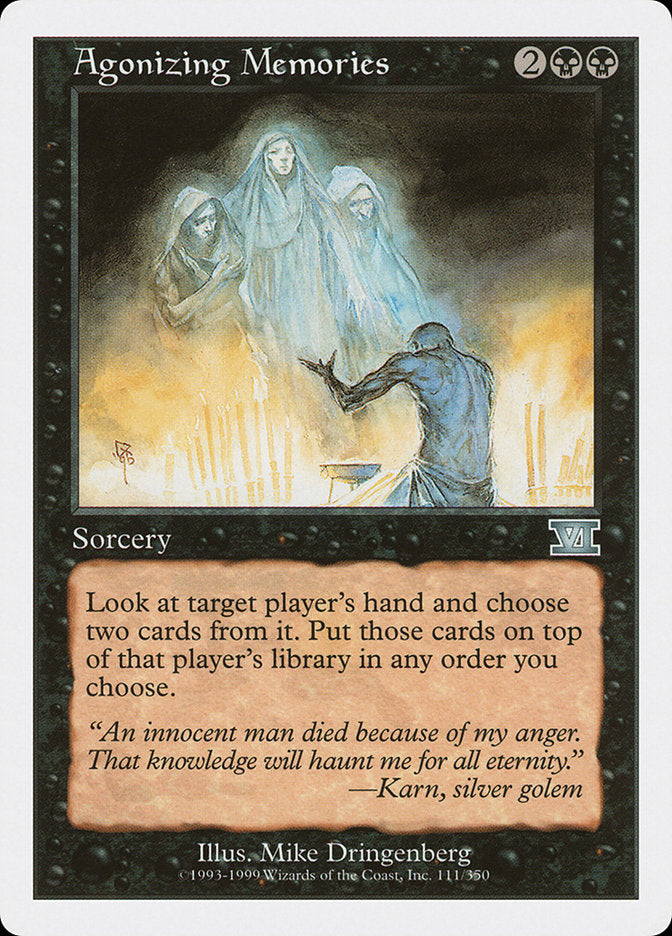 Agonizing Memories [Classic Sixth Edition] | Black Swamp Games