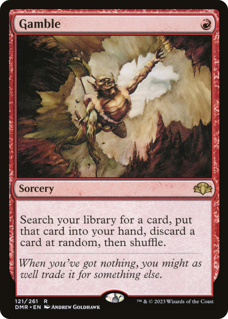Gamble [Dominaria Remastered] | Black Swamp Games