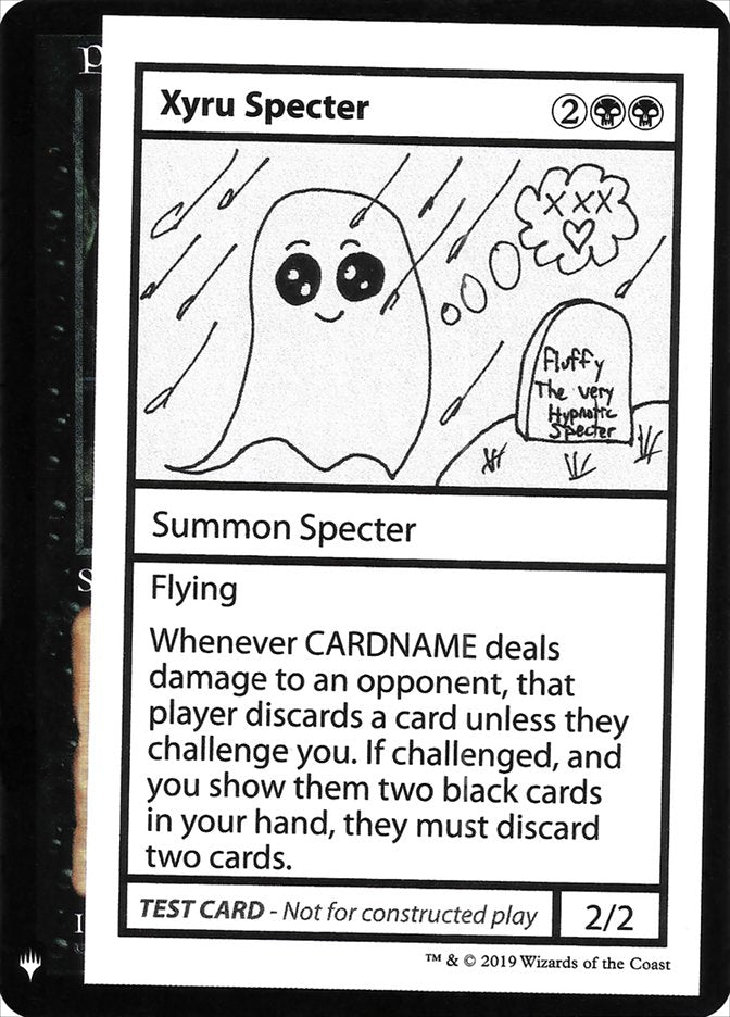 Xyru Specter [Mystery Booster Playtest Cards] | Black Swamp Games