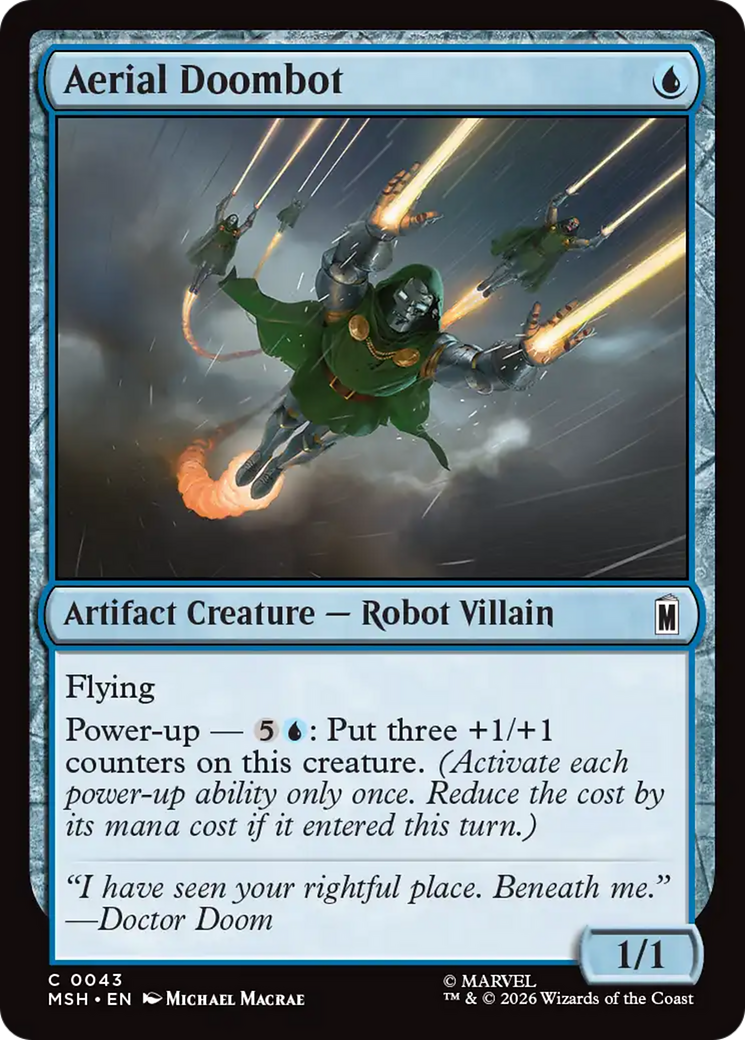 Aerial Doombot [Marvel Super Heroes] | Black Swamp Games