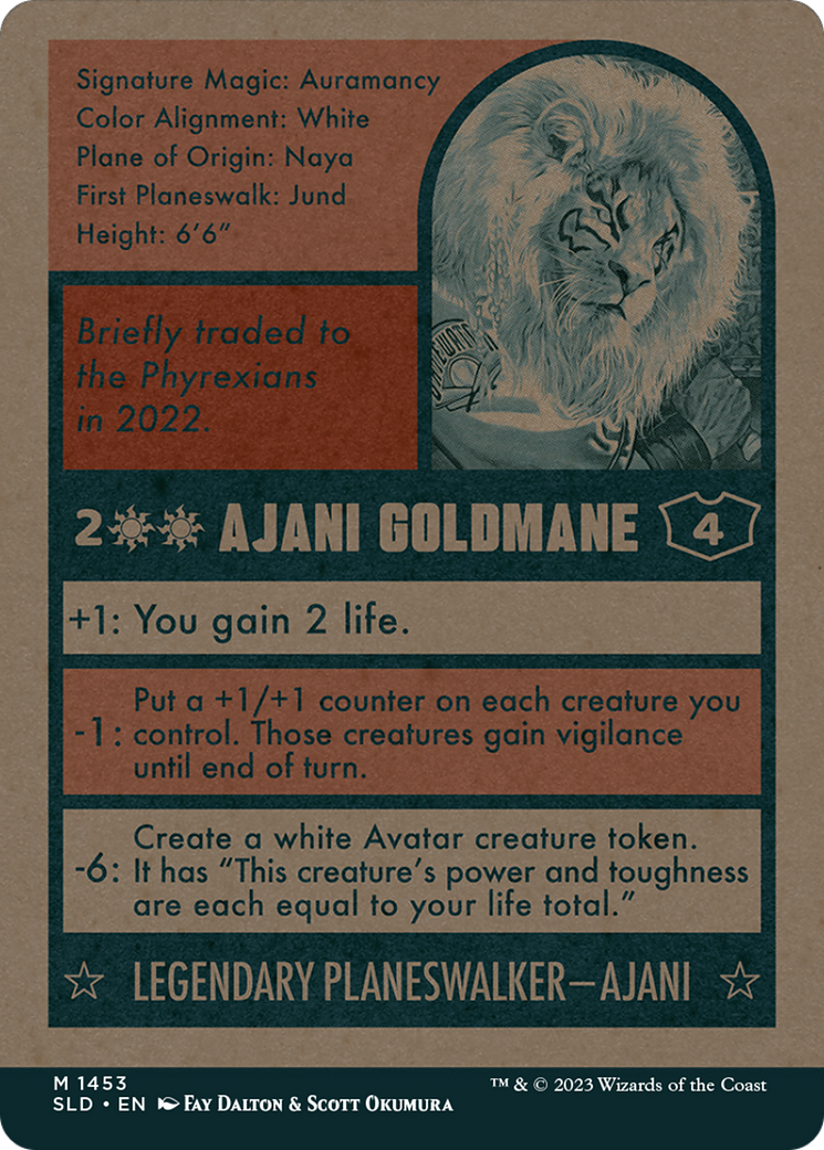 Ajani Goldmane [Secret Lair Drop Series] | Black Swamp Games